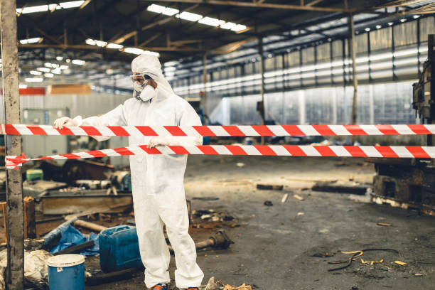 Professional Hoarding Cleanup technician working in Darlington, MD